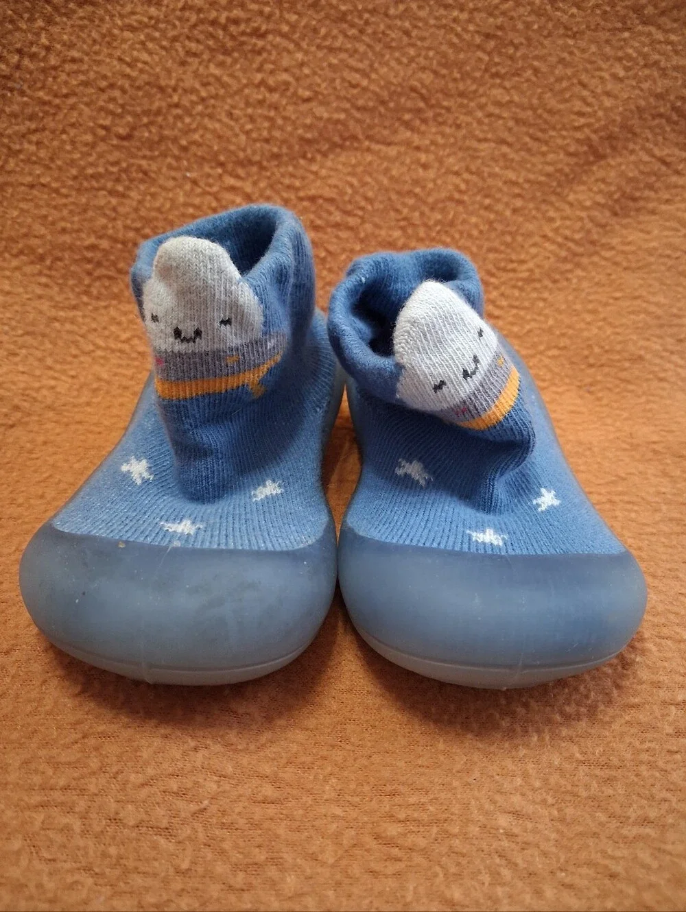2 Pair Kids Non-Slip Sock Shoes Toddler Footwear